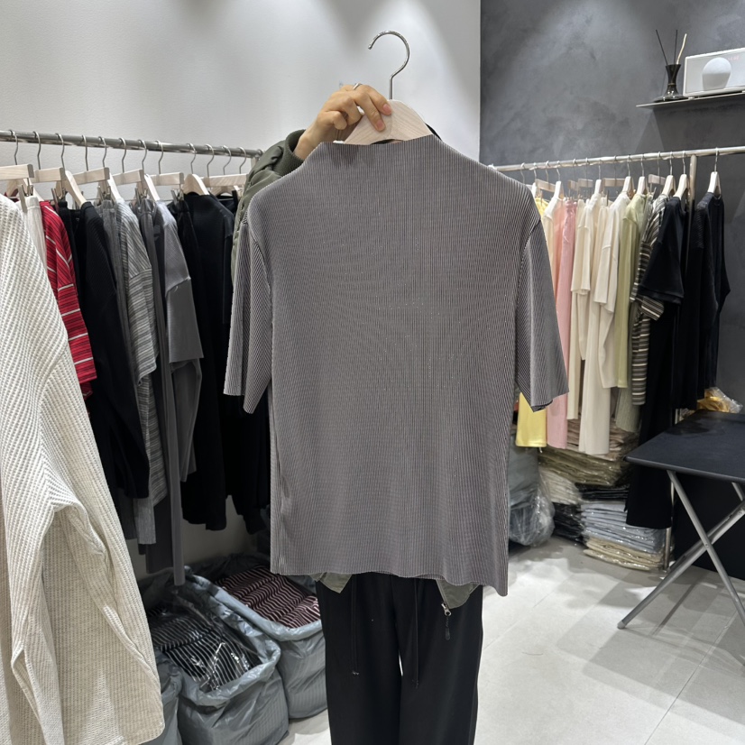 OPEN東大門直郵女裝新品休閑真品26春夏推薦職業人氣T恤褶裥OPENT恤圖色2