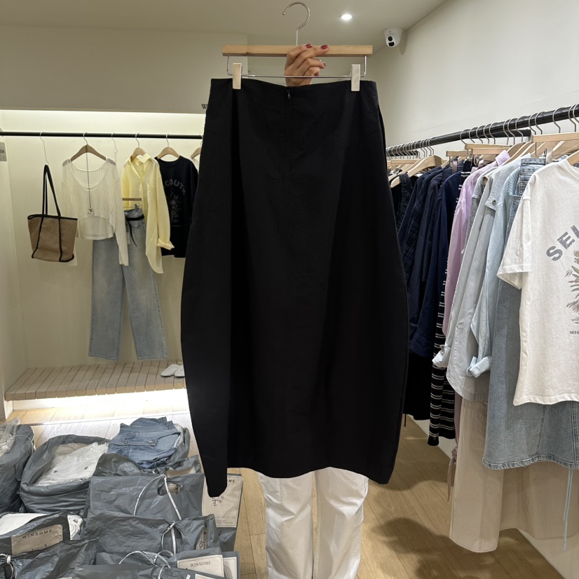 WINSOME韓國代購女裝新品職業26春夏熱賣真品休閑時尚長裙WINSOME長裙