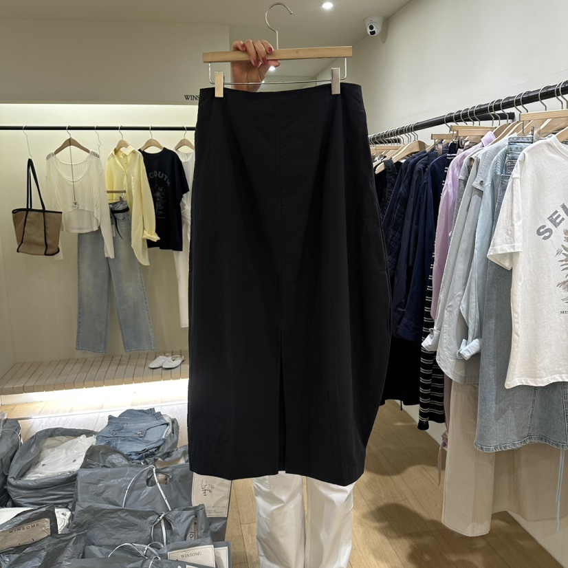 WINSOME韓國代購女裝新品職業26春夏熱賣真品休閑時尚長裙WINSOME長裙圖色3