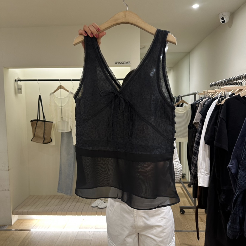 WINSOME東大門代購女裝新款推薦26春夏熱賣休閑真品吊帶背心WINSOME吊帶/背心圖色2