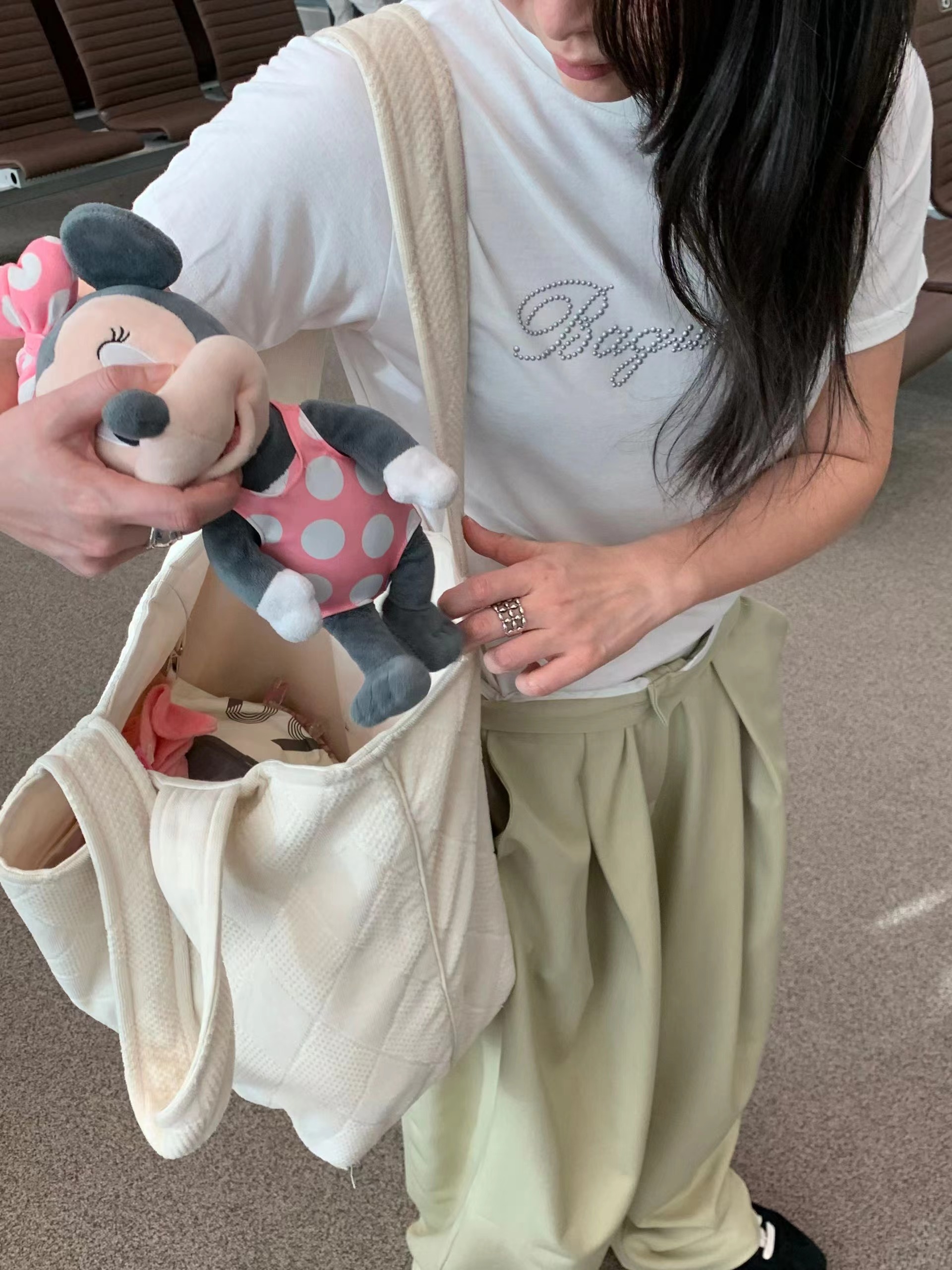 ShopBaguette韓國直郵女裝新品休閑人氣時尚熱賣職業推薦T恤ShopBaguetteT恤