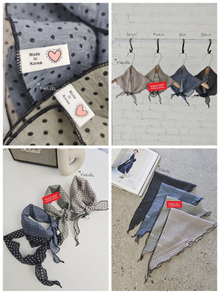 EBADA韓國東大門代購女裝新品人氣職業26春夏熱賣圍巾披肩EBADA圍巾/披肩