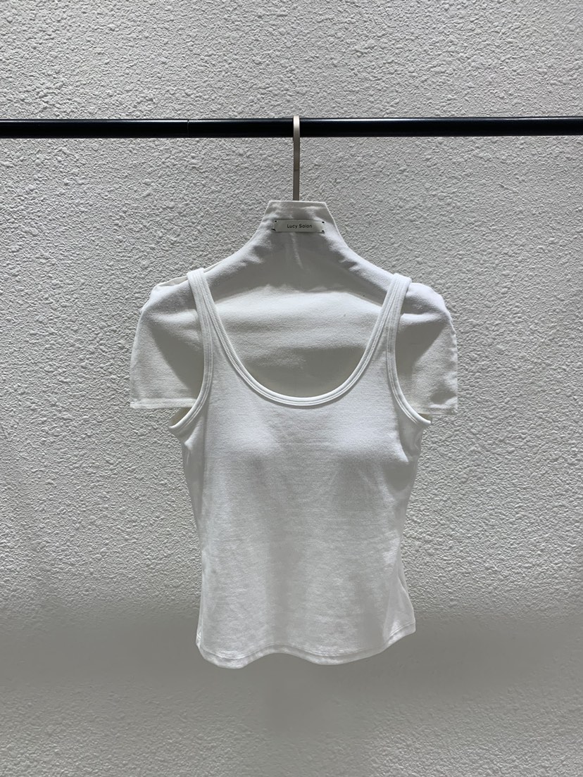 LUCY SALON韓國直郵女裝新款休閑人氣時尚熱賣職業吊帶背心LUCY SALON吊帶/背心圖色1