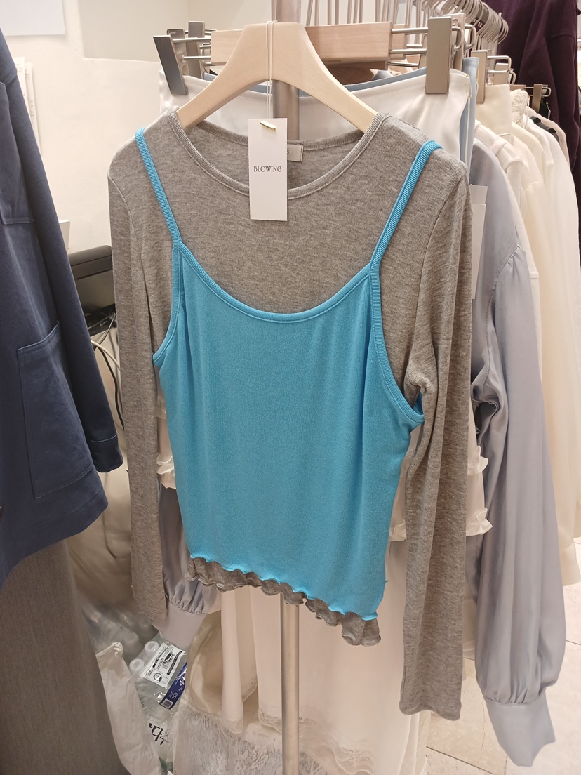 BLOWING韓國東大門直郵女裝新品休閑26春夏熱賣時尚人氣套裝BLOWING套裝圖色2