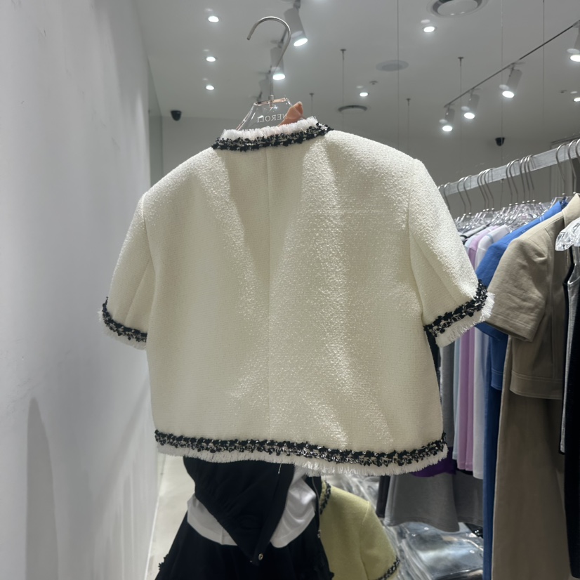 NEROLI 36韓國代購女裝新品熱賣人氣時尚休閑夾克粗花呢NEROLI 36夾克