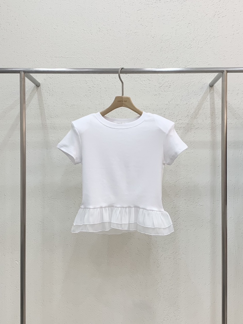 LIGHT AND SALT韓國直郵女裝新品時尚26春夏襯衫蕾絲衫LIGHT AND SALT襯衫/蕾絲衫圖色1