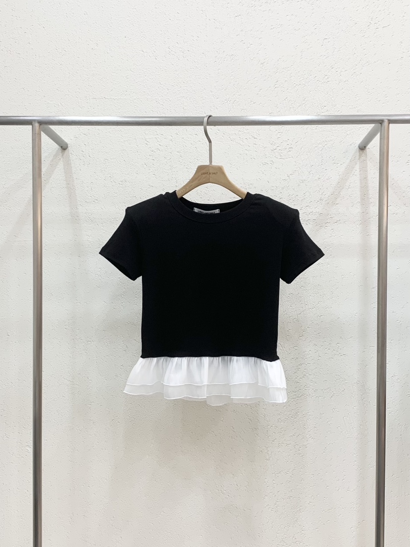 LIGHT AND SALT韓國直郵女裝新品時尚26春夏襯衫蕾絲衫LIGHT AND SALT襯衫/蕾絲衫圖色2