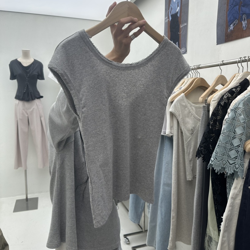 CHAV韓國直郵女士新款人氣時尚休閑職業推薦26春夏吊帶背心CHAV吊帶/背心