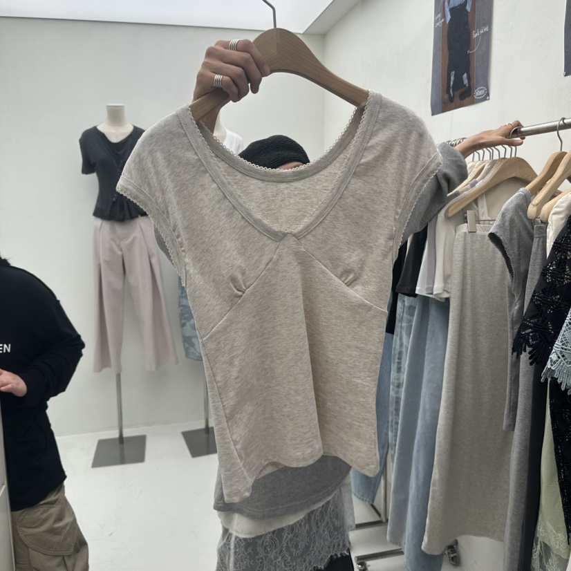 CHAV韓國直郵女士新款人氣時尚休閑職業推薦26春夏吊帶背心CHAV吊帶/背心圖色2