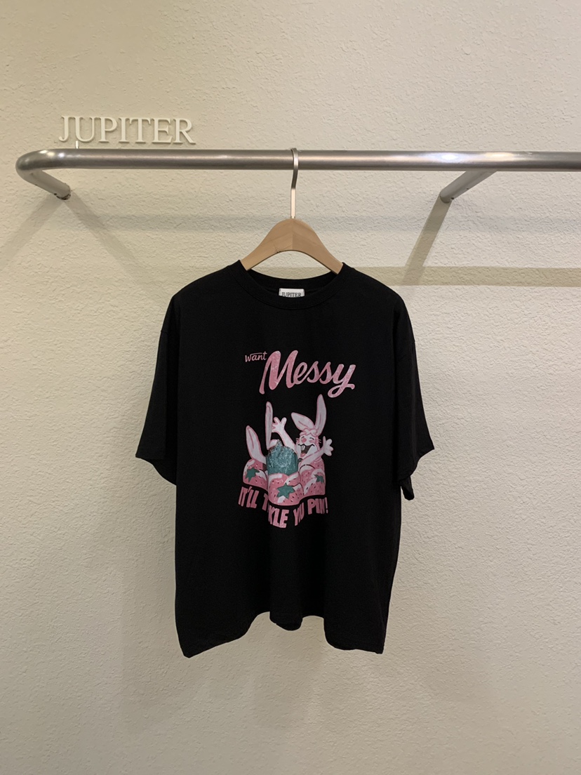 JUPITER韓國直郵實拍女士新品熱賣職業休閑時尚推薦26春夏T恤JUPITERT恤圖色3