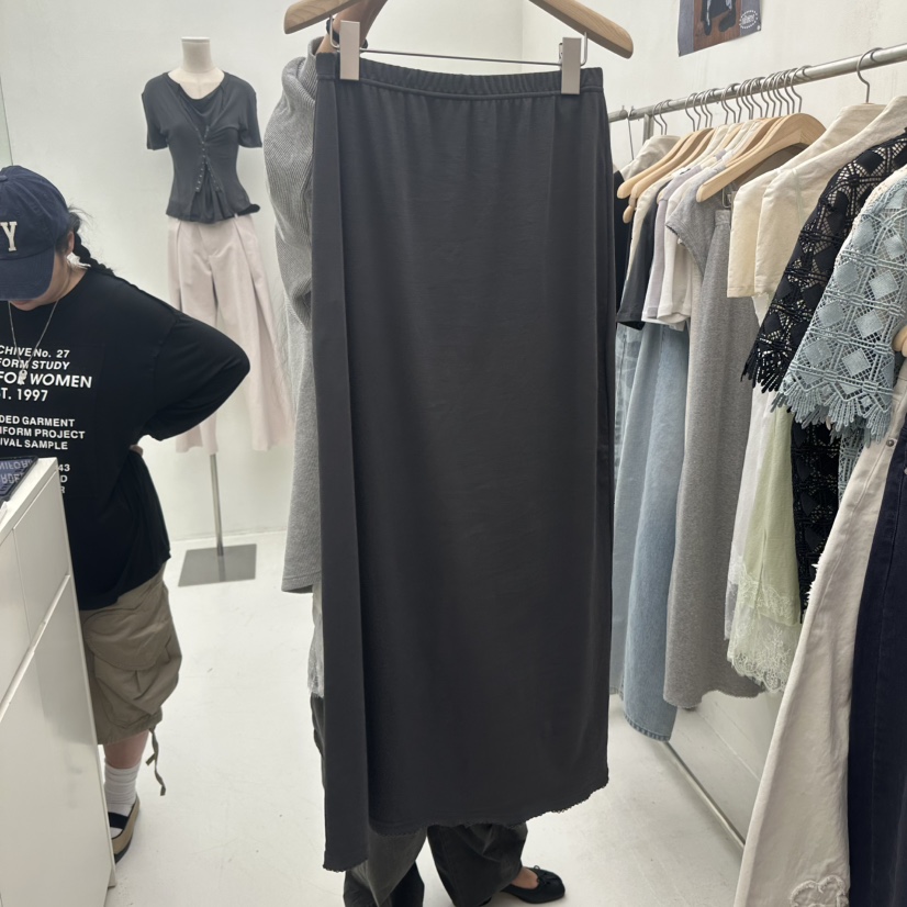 CHAV韓國東大門代購女士新品26春夏熱賣人氣職業推薦長裙CHAV長裙圖色2