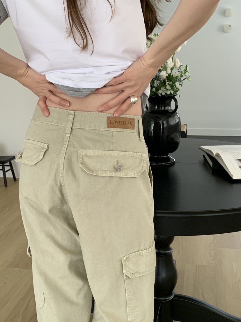 LONG PEAK韓國代購女士新款時尚熱賣職業人氣推薦休閑褲LONG PEAK休閑褲