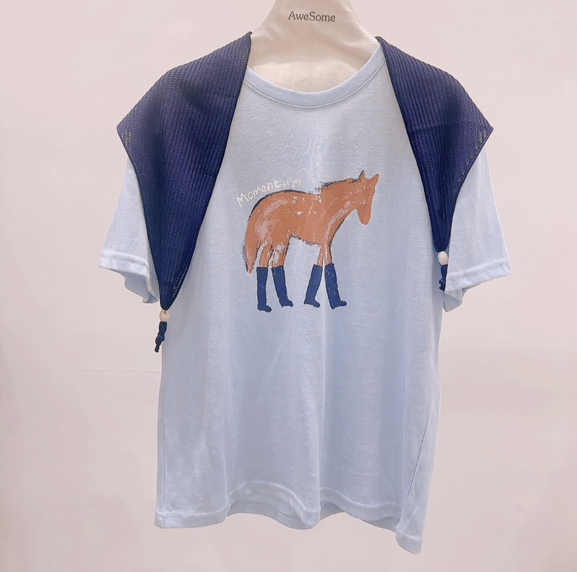 AWESOME-P韓國東大門代購女裝新品推薦熱賣26春夏套裝含圍巾AWESOME-P套裝圖色2