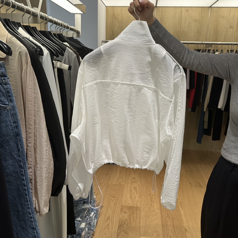 LEFANCY韓國直郵女士新款人氣時尚26春夏推薦夾克拉鏈海軍LEFANCY夾克