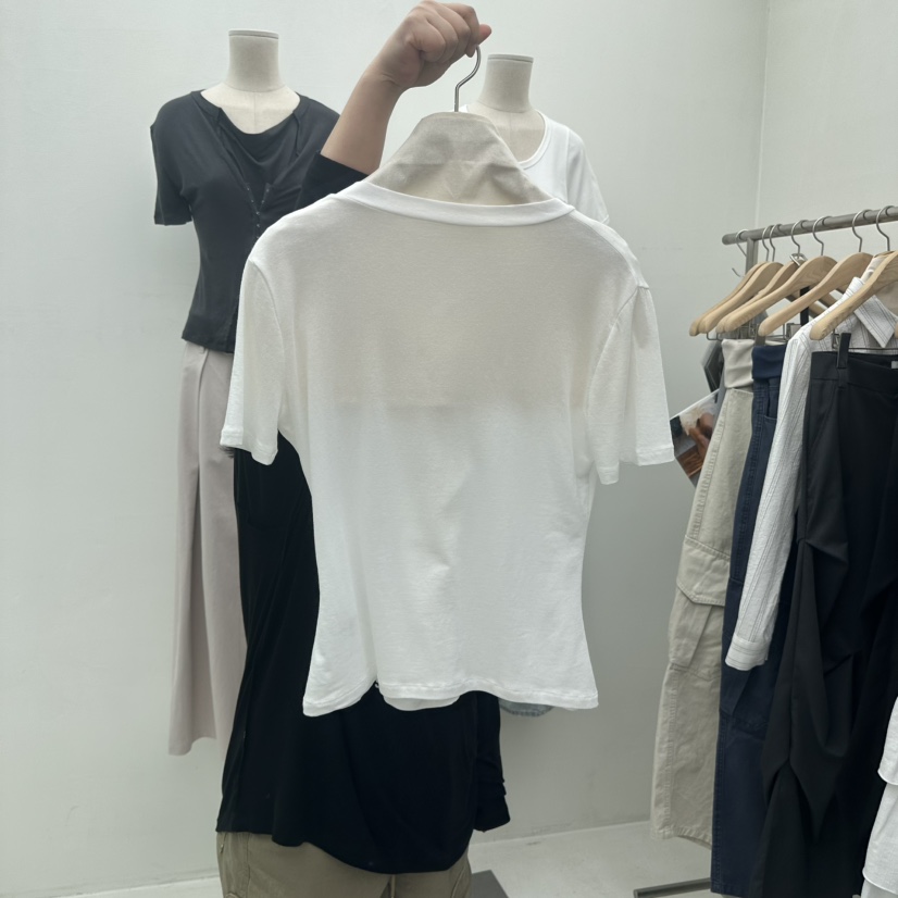 CHAV韓國直郵實拍女士新品人氣休閑熱賣26春夏推薦時尚T恤CHAVT恤