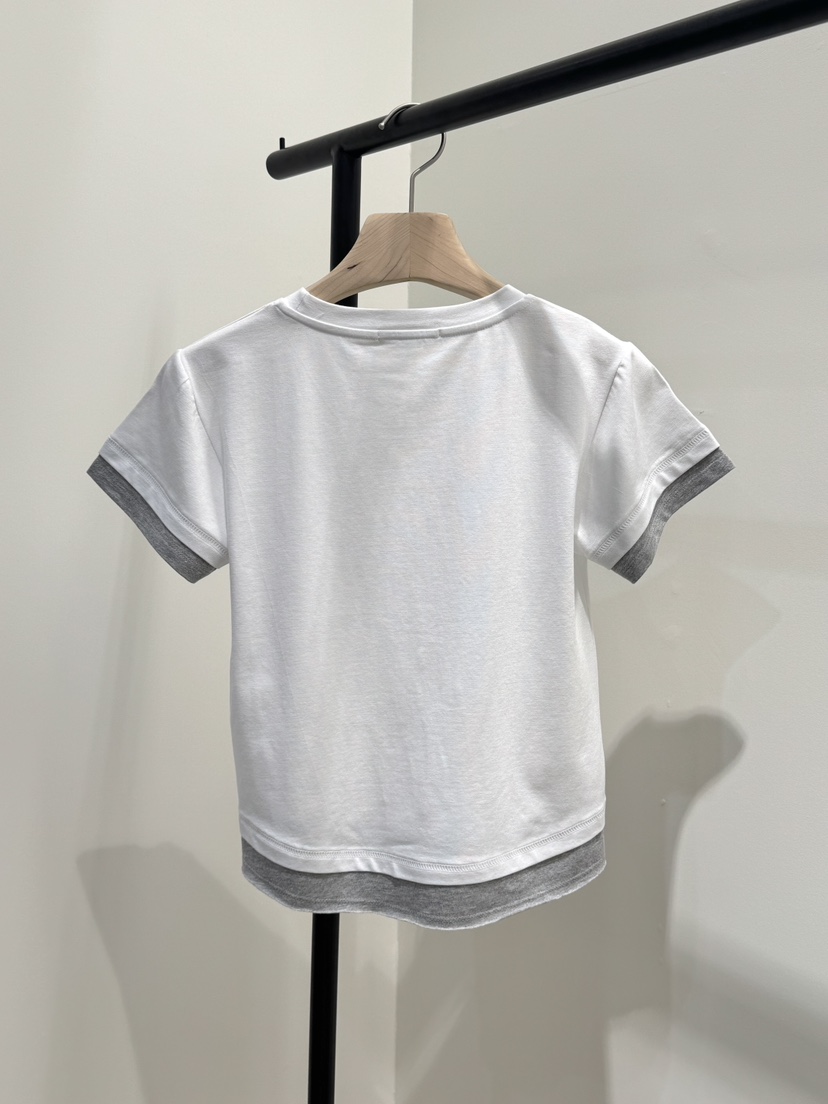 LONG PEAK韓國東大門直郵女士新品時尚26春夏休閑T恤疊穿LONG PEAKT恤