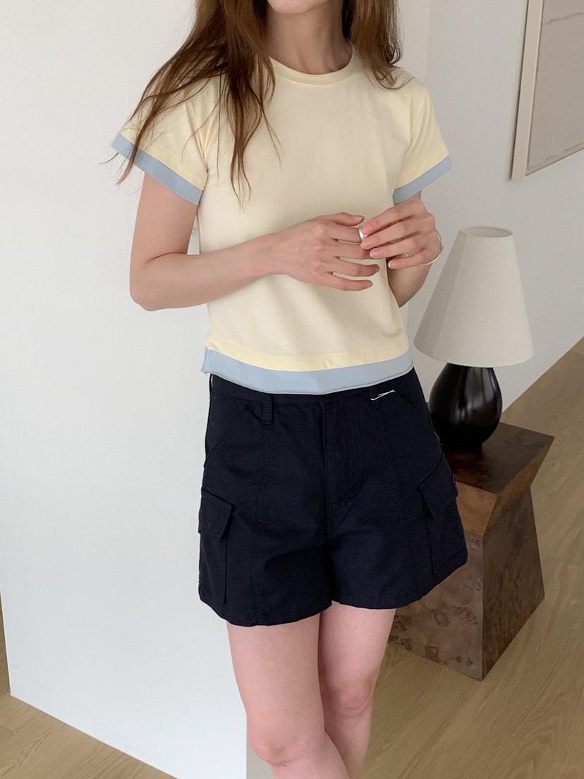 LONG PEAK韓國東大門直郵女士新品時尚26春夏休閑T恤疊穿LONG PEAKT恤