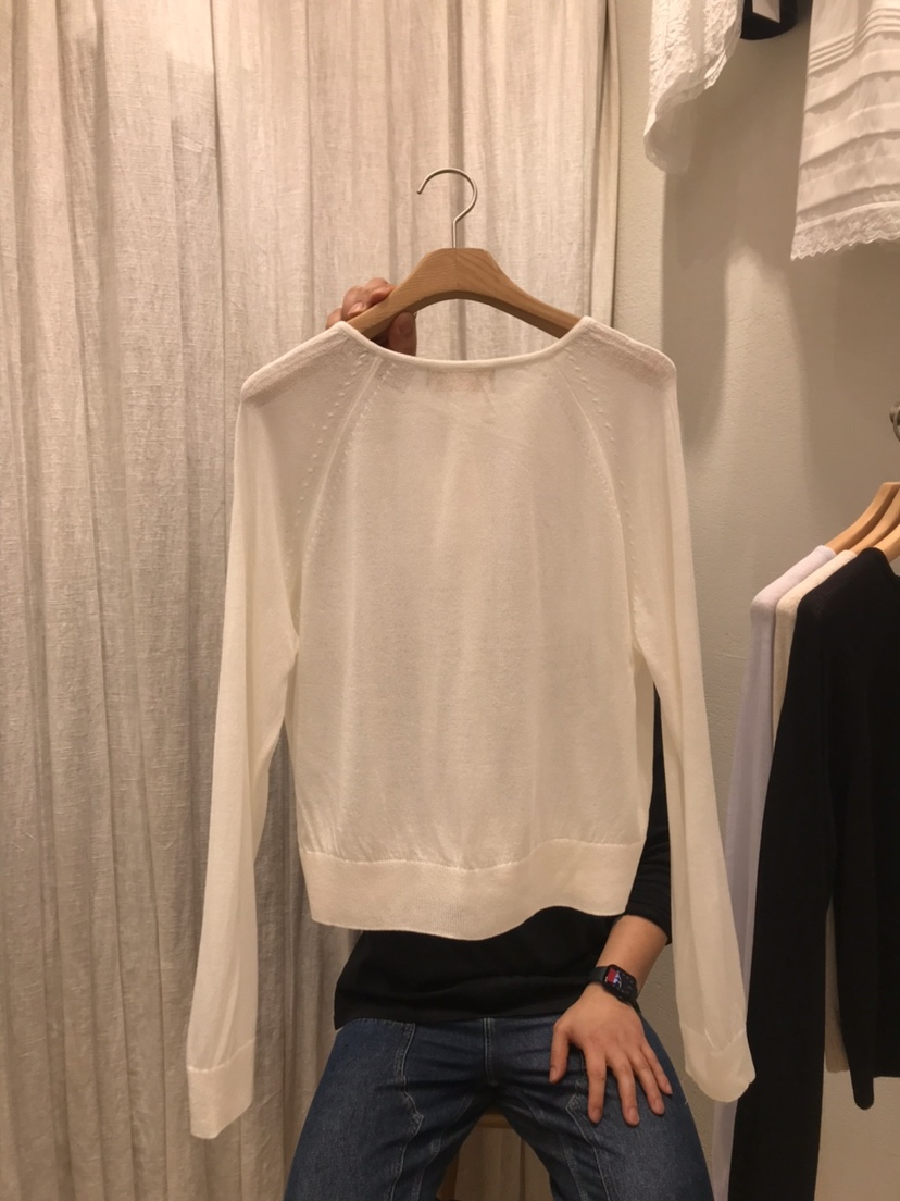 AHOY韓國直郵實拍女裝新款推薦時尚熱賣職業針織衫亞麻開衫AHOY針織衫