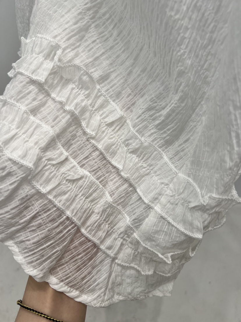 POUCH韓國直郵實拍女裝新品26春夏職業熱賣時尚人氣長裙雪紡POUCH長裙