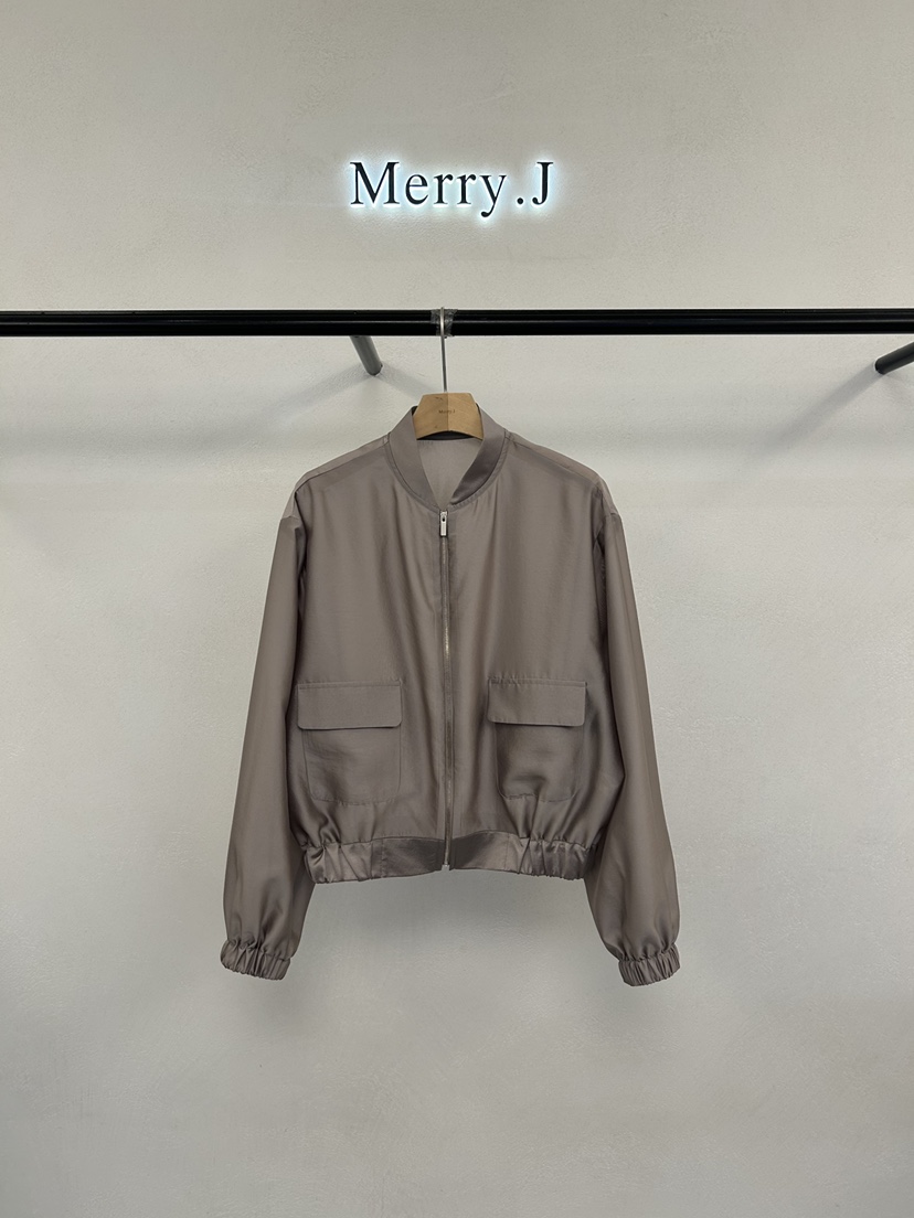 MERRY-J韓國直郵女士新款26春夏推薦人氣時尚熱賣休閑夾克MERRY-J夾克圖色2