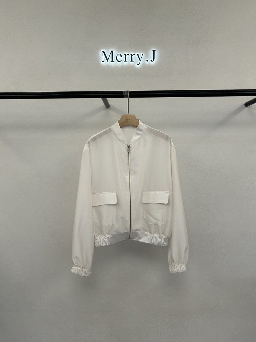 MERRY-J韓國直郵女士新款26春夏推薦人氣時尚熱賣休閑夾克MERRY-J夾克圖色3