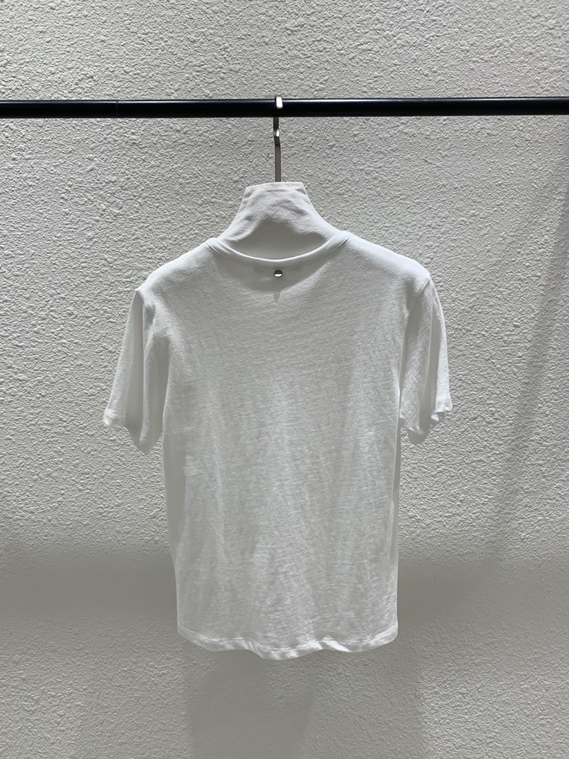 LUCY SALON韓國代購女士新款職業推薦26春夏休閑人氣T恤V領LUCY SALONT恤