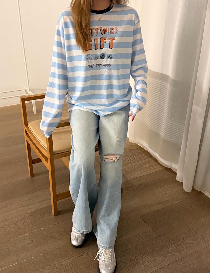 LATTE-P韓國東大門代購女裝新品26春夏熱賣時尚人氣牛仔褲LATTE-P牛仔褲