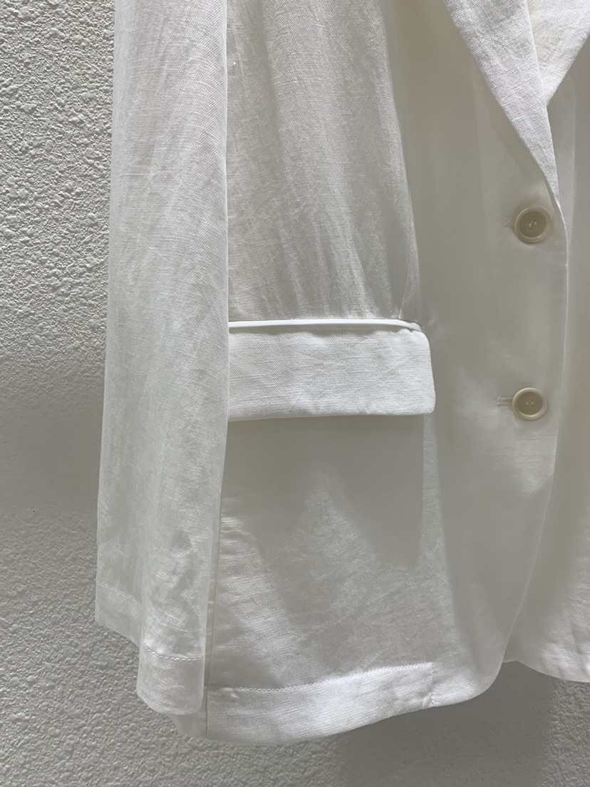 LUCY SALON韓國代購女裝新款休閑26春夏推薦時尚夾克亞麻LUCY SALON夾克