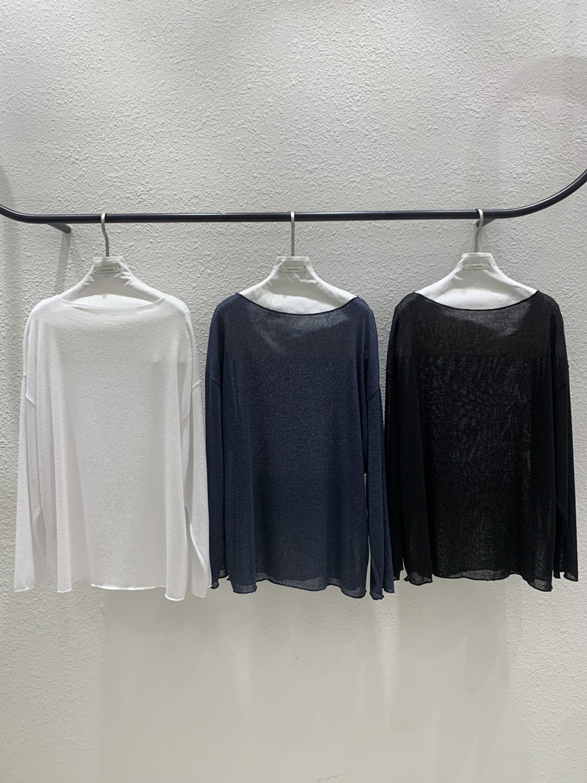 LUCY SALON韓國直郵實拍女裝新品推薦人氣熱賣長袖T恤船領LUCY SALON長袖T恤