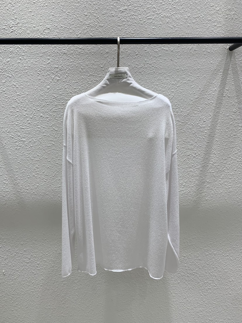 LUCY SALON韓國直郵實拍女裝新品推薦人氣熱賣長袖T恤船領LUCY SALON長袖T恤圖色1