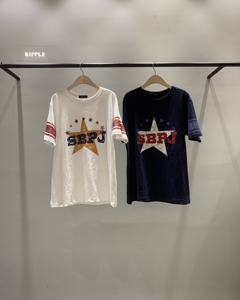 RIPPLE-P韓國東大門直郵女士新品推薦熱賣人氣休閑26春夏T恤RIPPLE-PT恤