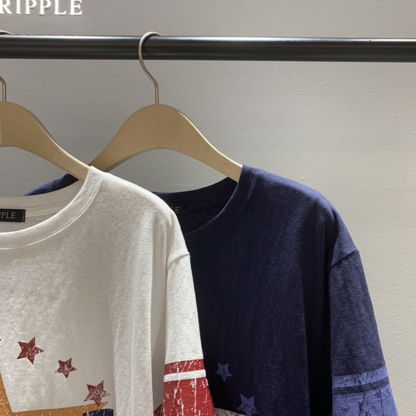 RIPPLE-P韓國東大門直郵女士新品推薦熱賣人氣休閑26春夏T恤RIPPLE-PT恤