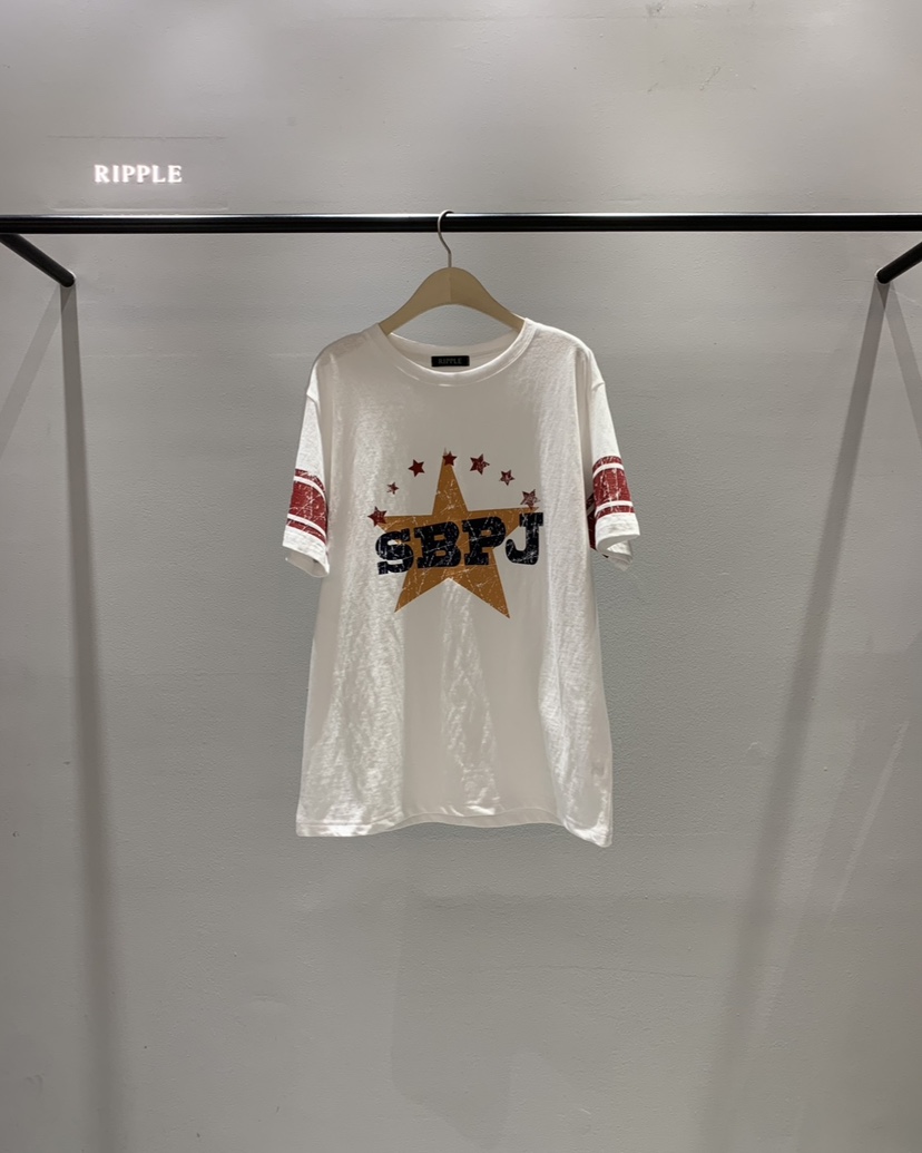 RIPPLE-P韓國東大門直郵女士新品推薦熱賣人氣休閑26春夏T恤RIPPLE-PT恤圖色1