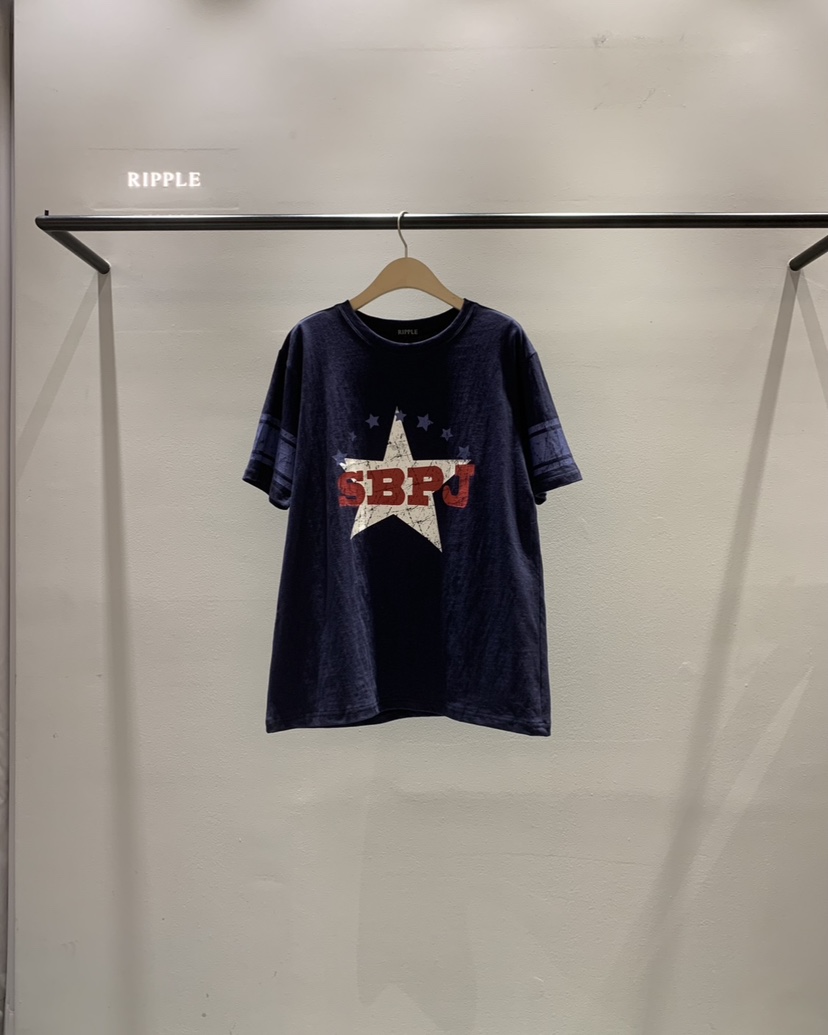 RIPPLE-P韓國東大門直郵女士新品推薦熱賣人氣休閑26春夏T恤RIPPLE-PT恤圖色2
