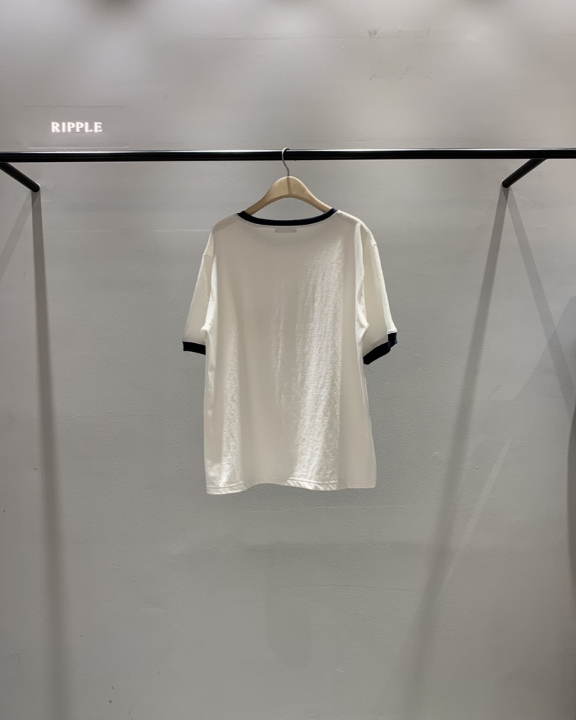 RIPPLE-P韓國直郵實拍女裝新款休閑人氣推薦時尚26春夏T恤RIPPLE-PT恤