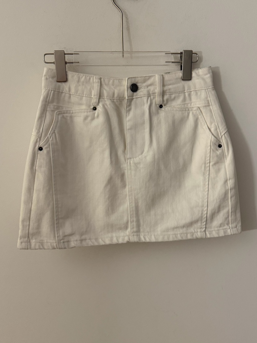 LATTE-P韓國直郵實拍女士新品推薦休閑26春夏短裙復古短款LATTE-P短裙圖色1