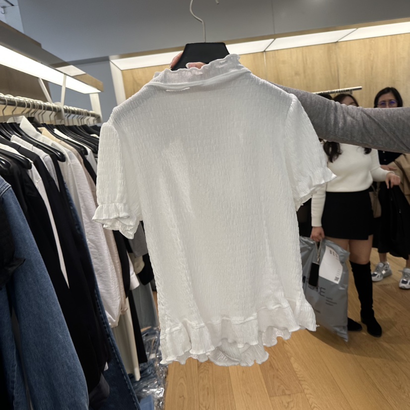 LEFANCY韓國東大門代購女士新品熱賣職業人氣26春夏襯衫蕾絲衫LEFANCY襯衫/蕾絲衫