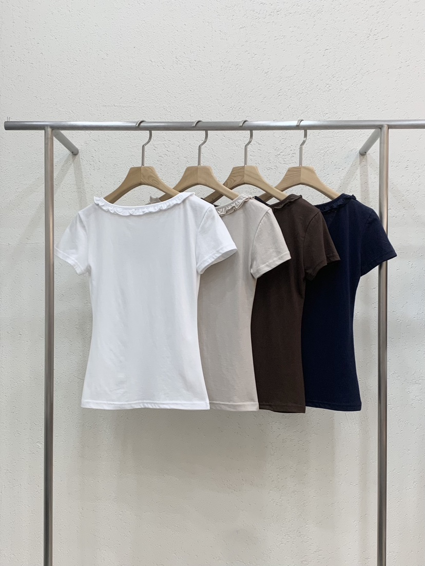 LIGHT AND SALT韓國直郵女士新款時尚人氣熱賣推薦職業T恤LIGHT AND SALTT恤