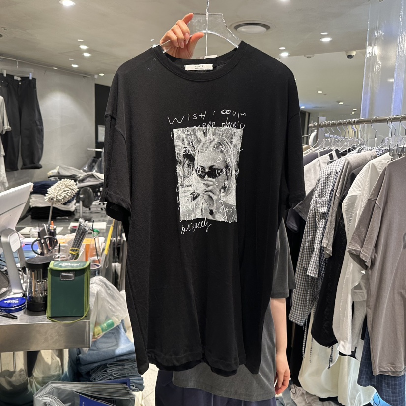 HERTZ-P韓國東大門直郵女士新品時尚推薦26春夏休閑職業T恤HERTZ-PT恤圖色2