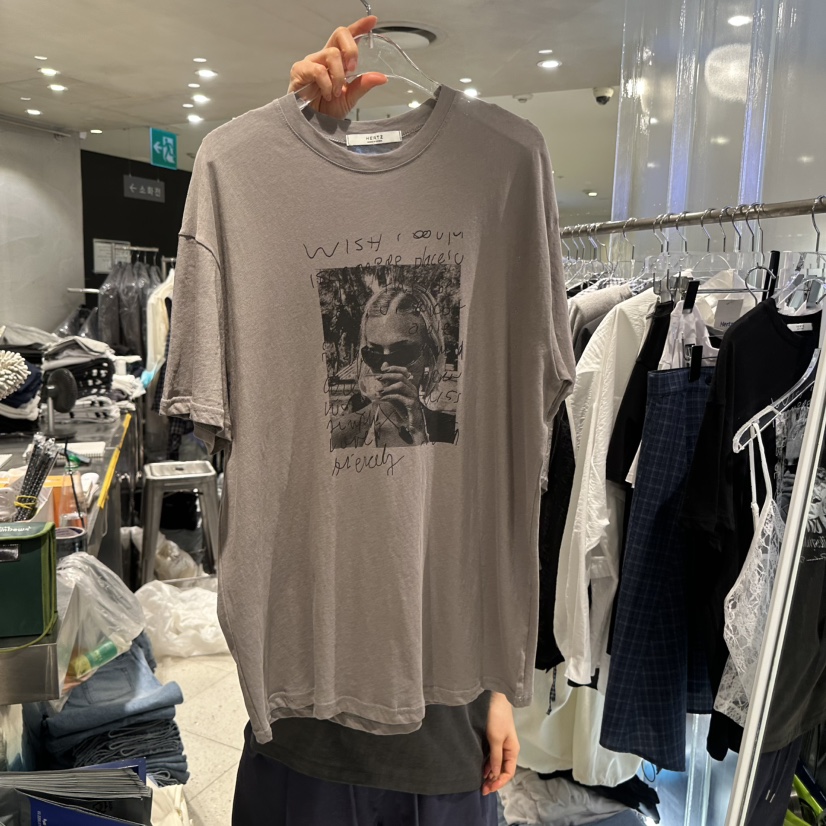 HERTZ-P韓國東大門直郵女士新品時尚推薦26春夏休閑職業T恤HERTZ-PT恤圖色3