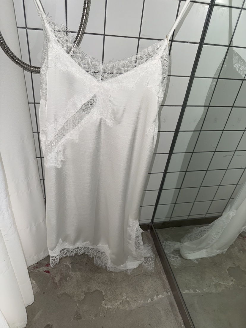 PAIRING韓國東大門直郵女裝新品職業時尚連衣裙不對稱蕾絲PAIRING連衣裙