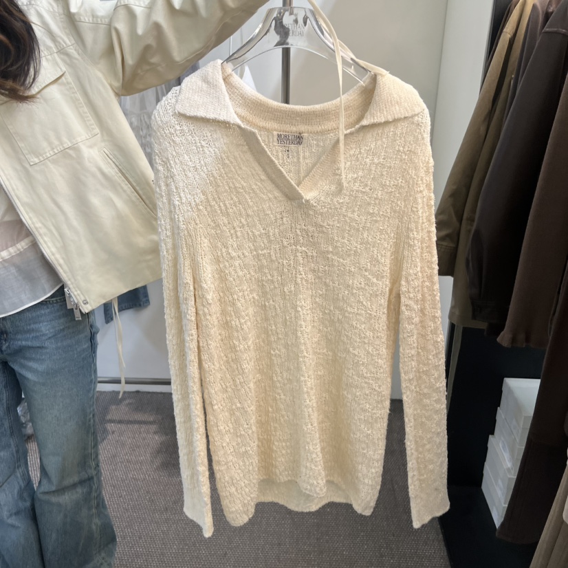 MORE THAN YESTERDAY/LOVE YOU SO MUCH韓國東大門直郵女裝新品人氣針織衫LYSM/MORE THAN YESTERDAY針織衫圖色1