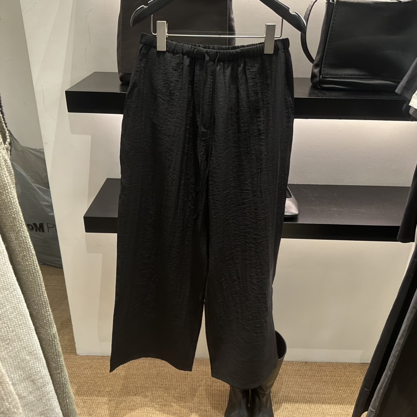 FEBRUARY 11韓國東大門代購女士新款熱賣26春夏職業休閑褲FEBRUARY 11休閑褲圖色3黑色