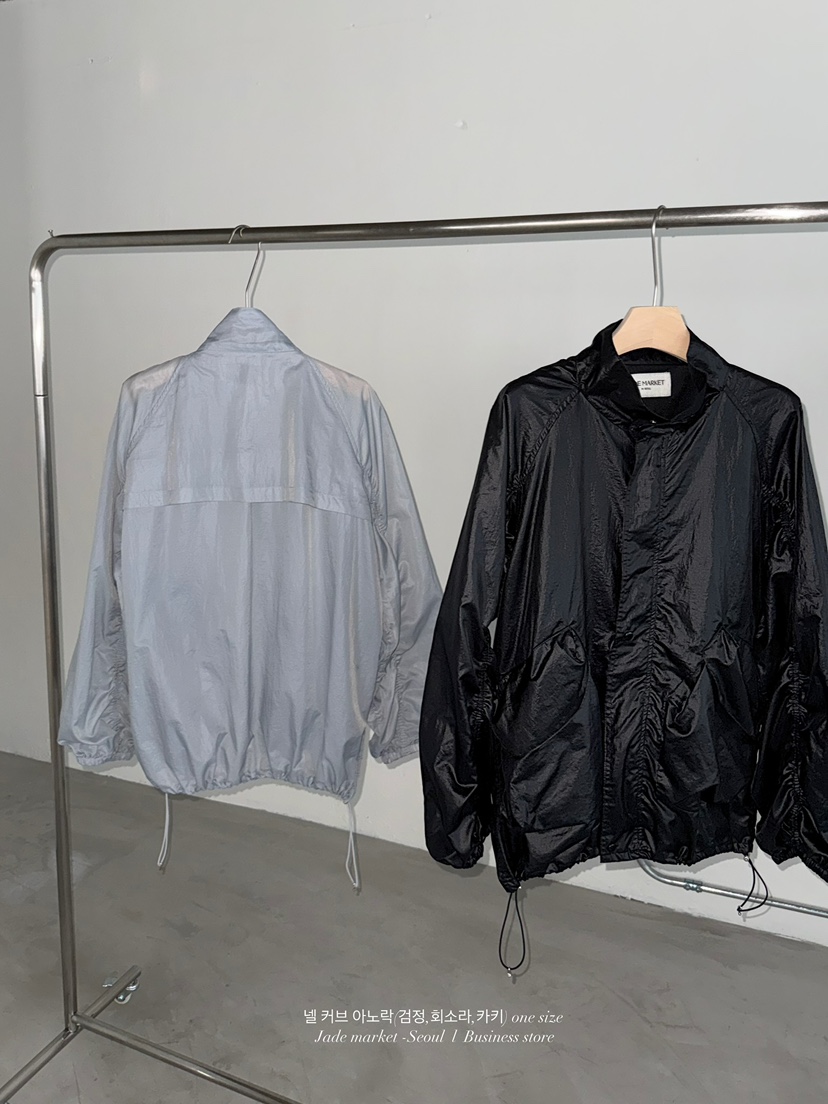 JADEMARKET韓國代購女士新品時尚職業休閑熱賣夾克防風衣JADE SEOUL_MARKET夾克