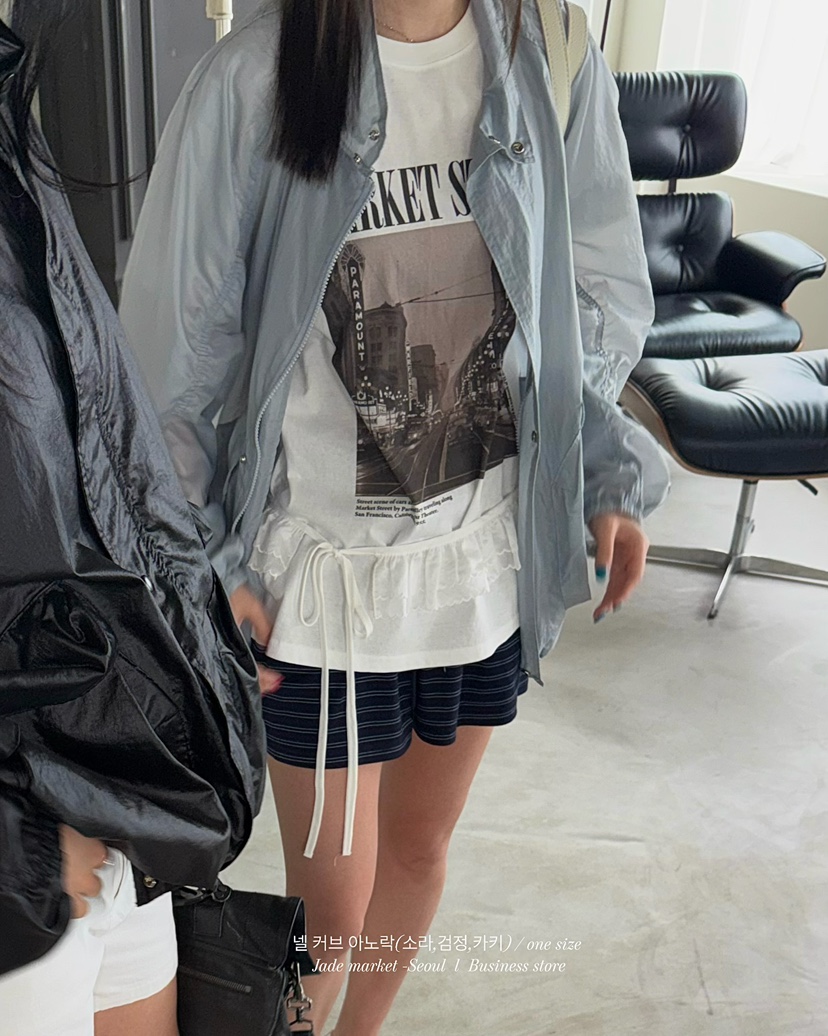 JADEMARKET韓國代購女士新品時尚職業休閑熱賣夾克防風衣JADE SEOUL_MARKET夾克