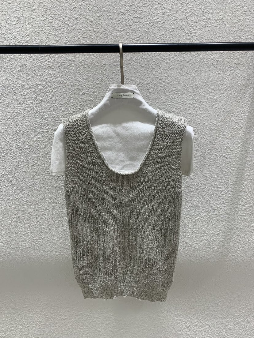 LUCY SALON韓國直郵女裝新品熱賣推薦職業26春夏吊帶背心亞麻LUCY SALON吊帶/背心圖色4