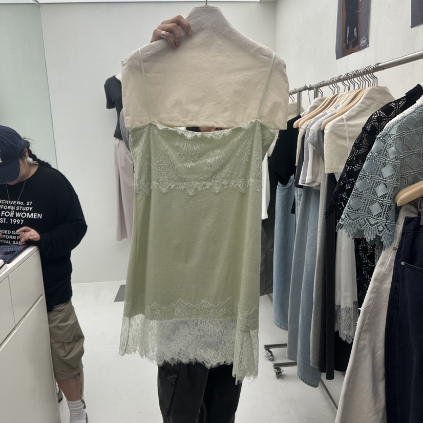 CHAV韓國直郵女士新品推薦人氣休閑熱賣職業26春夏連衣裙兔子CHAV連衣裙圖色2