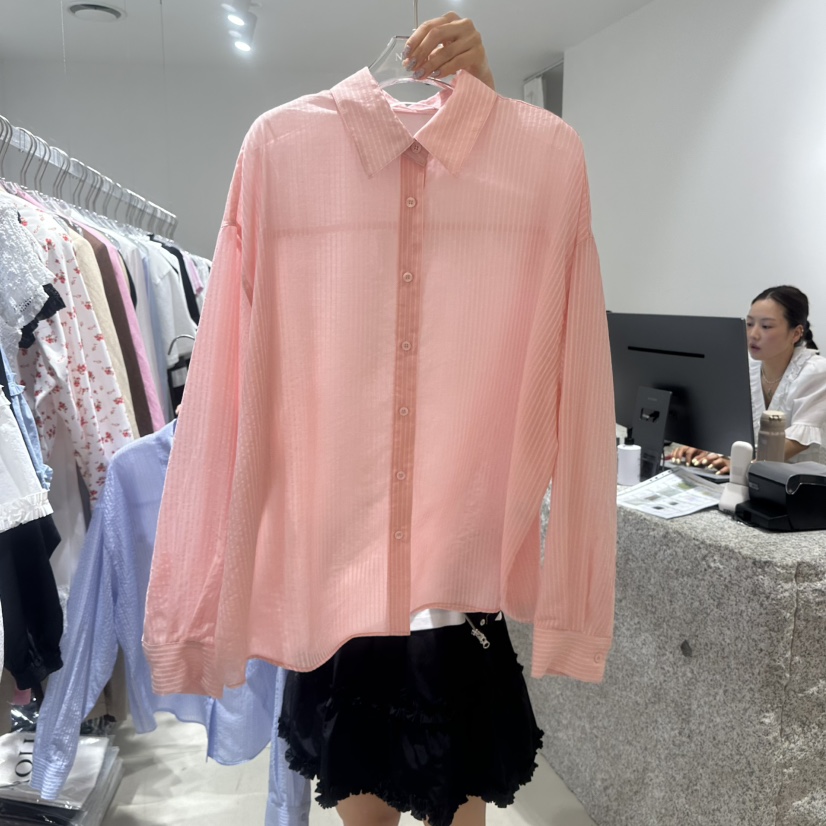 NEROLI 36韓國直郵女裝新款休閑人氣26春夏職業襯衫蕾絲衫NEROLI 36襯衫/蕾絲衫圖色2