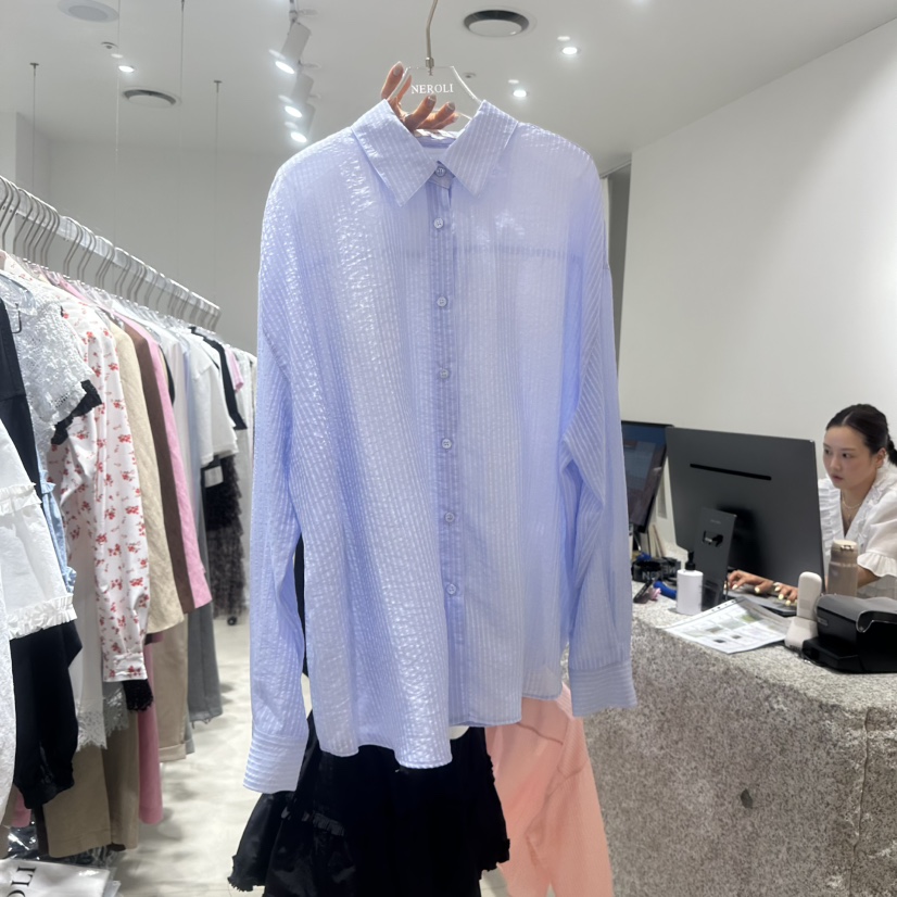 NEROLI 36韓國直郵女裝新款休閑人氣26春夏職業襯衫蕾絲衫NEROLI 36襯衫/蕾絲衫圖色3
