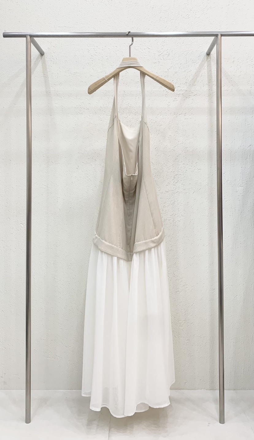 LIGHT AND SALT韓國代購女裝新品26春夏連衣裙雪紡亞麻LIGHT AND SALT連衣裙